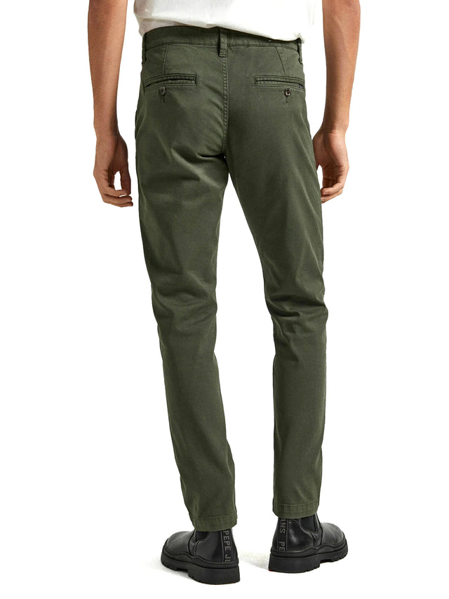 Pepe Jeans - Slim Fit Chino - Charly Olive Green