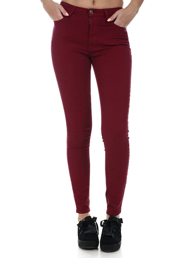 Tommy Hilfiger - Skinny Fit Jeans - Santana Rumba Red