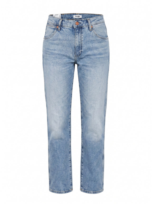 Wrangler - Straight Fit Jeans - SUNSET FROSTY SILVER