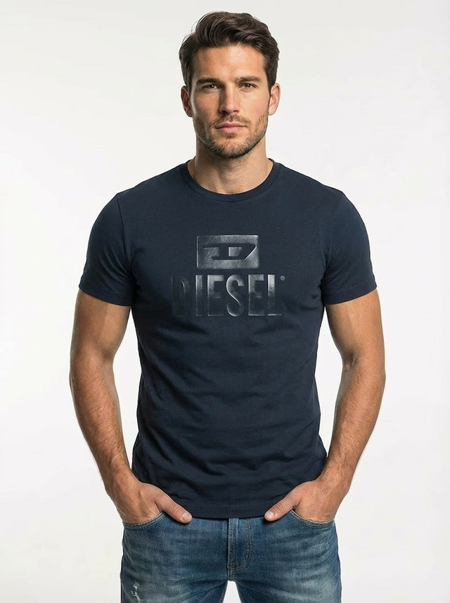 Diesel - Slim Fit T-Shirt - T-Diego Tone On Tone 81E