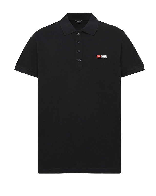 Diesel - Poloshirt - T-WEET-DIV Schwarz