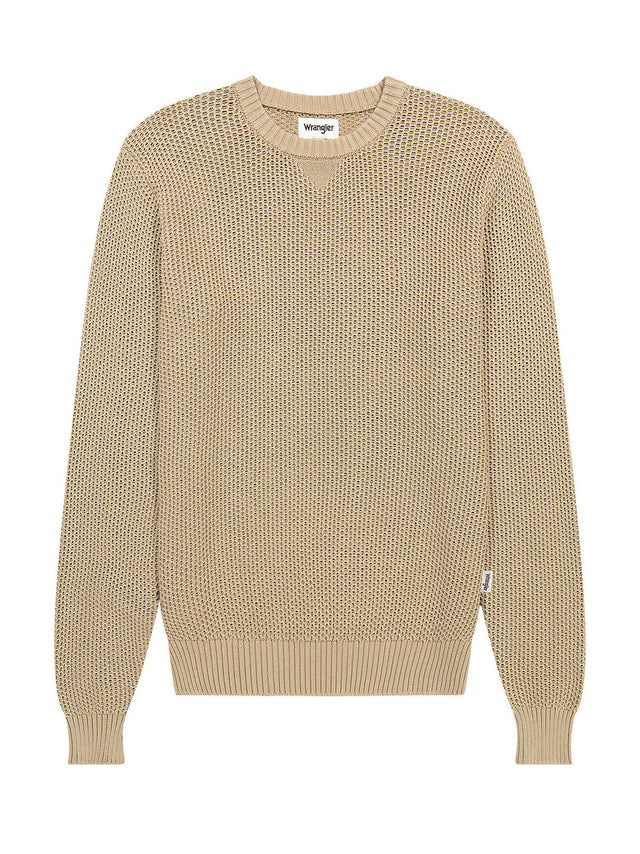 Wrangler - Pullover - CREWNECK TIMBERWOLF