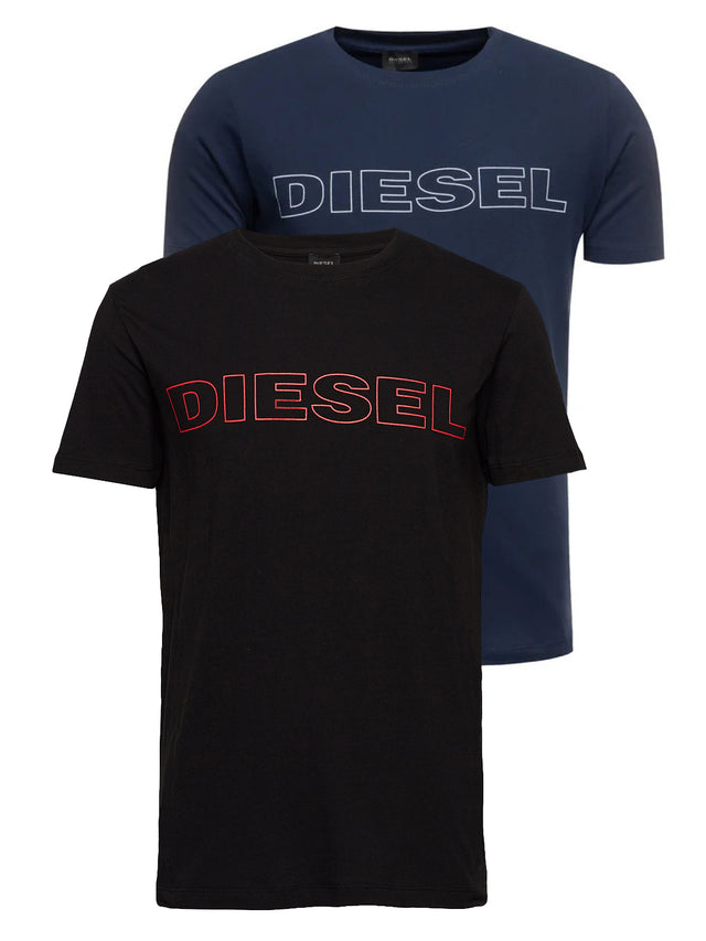 Diesel - T-Shirt - UMLT-JAKE 0DARX (2er Pack)