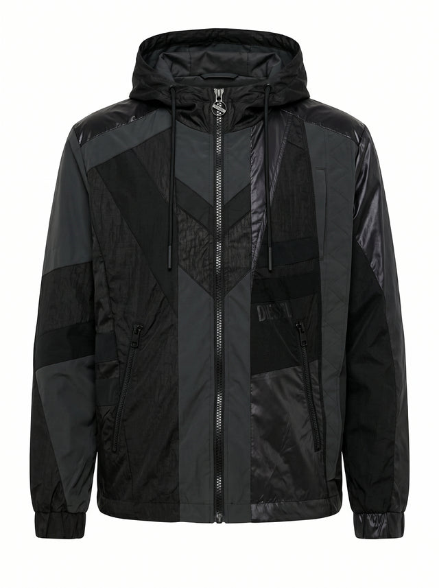 Diesel - Patchwork Windbreaker - J-EDWARD
