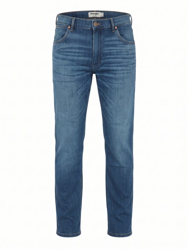 Wrangler - Straight Fit Jeans - Greensboro Hare