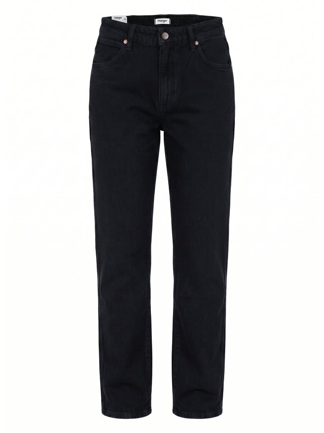 Wrangler - Straight Fit Jeans - SUNSET BLACK/ SUGARCOVE