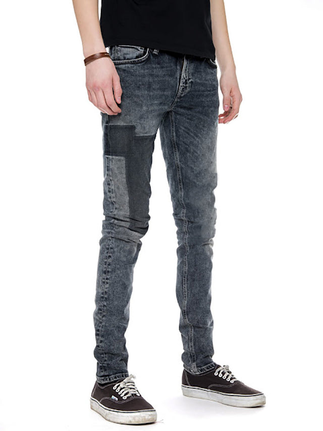 Nudie - Skinny Fit Jeans - Skinny Lin Patches