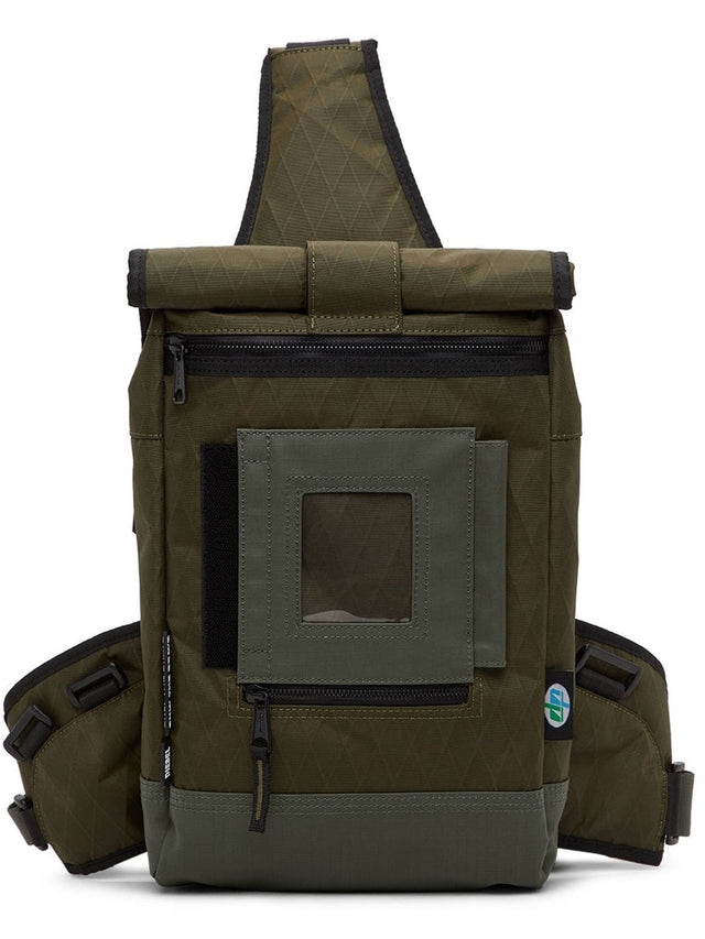 Diesel - One-Shoulder Rucksack - KOGA Khakigrün