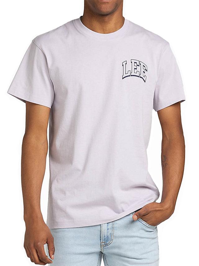Lee - T-Shirt - Varsity Tee Misty Lilac