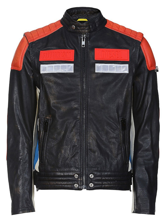 Diesel - Leather jacket - L-YUJA 42A