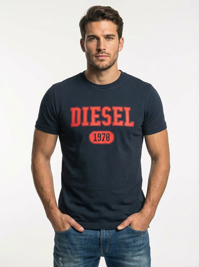 Diesel - Slim Fit T-Shirt - T-DIEGOR 1-A
