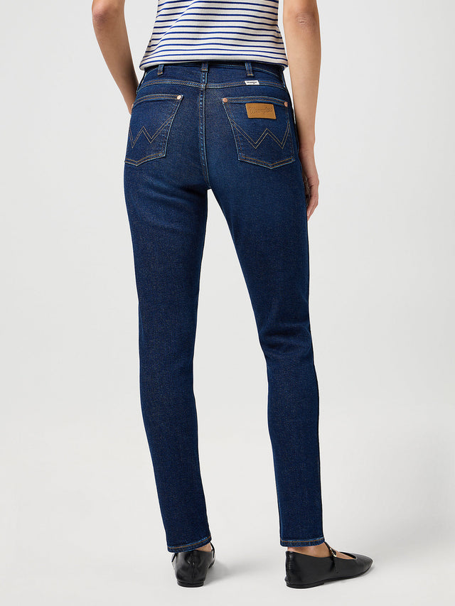 Wrangler - Skinny Fit Jeans - SIENNA WEATHERED RINSE