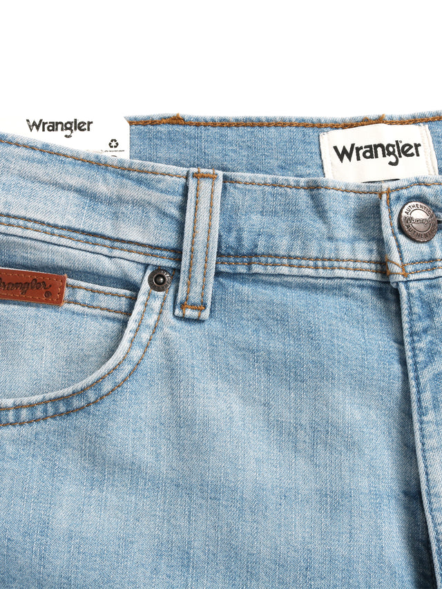 Wrangler - Straight Fit Jeans - TEXAS 821 SLATE SHADE