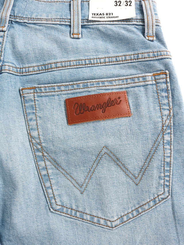 Wrangler - Straight Fit Jeans - TEXAS 821 SLATE SHADE