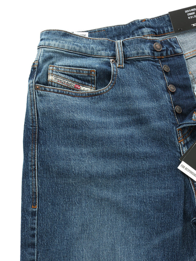 Diesel - Straight Fit Jeans - 2020 D-VIKER R07RX