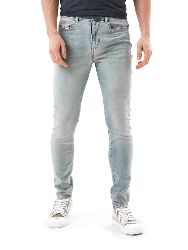 Diesel - Skinny Fit Jeans - 1983 Hellblau