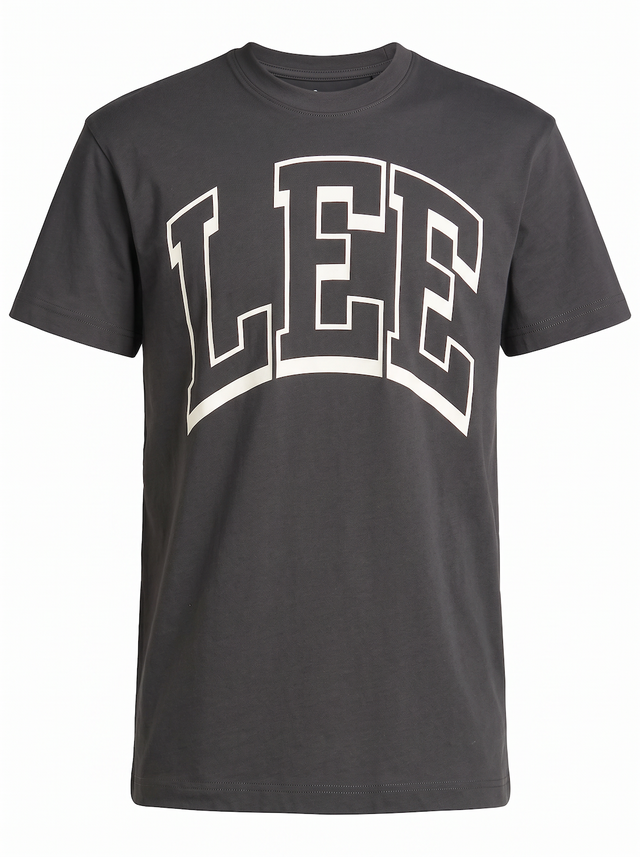 Lee - T-Shirt - Varsity Tee Washed Black