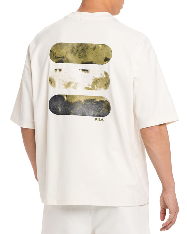 Fila - Oversize T-Shirt - Cottens Cremeweiß