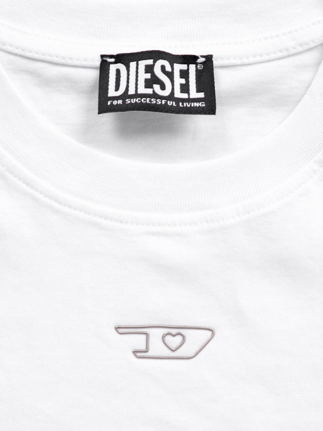 Diesel - Regular Cropped T-Shirt - T-REG-CR-1